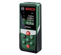 Bosch Metro Laser Distanziometro Laser PLR 30 C (misura distanze fino a 30 m con precisione, connettività Bluetooth, funzioni di misurazione)