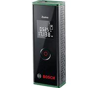 Bosch distanziometro laser Zamo in cartone premium(misurazione facile e precisa fino a 20 m, 3^ gen. con funzione adattatore)