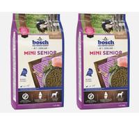 BOSCH Mini Senior cibo secco per cani anziani supporto alla digestione 2 x 1 kg