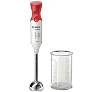 Bosch Mixer Immersione MSM64110 450W Rosso, Bianco con Contenitore e Turbo