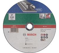 Bosch Mola Taglio Dritta, Metallo 230 x 22.23 x 3.0 mm