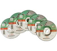 BOSCH Mola Taglio Set 125 X 22,23 X 2,5 Mm, Centro Depresso Pietra