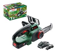 Bosch Motosega a batteria UniversalChain 18 | batteria 2,5 Ah, caricabatterie, sistema SDS, lunghezza lama: 200 mm, sistema 18 Volt