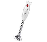 Bosch MSM24500 immersione furbos Mixx, 400 W, quattro-lame quattro Blade, in acciaio inox-gambo, Universal spezzapillole, bianco/rosso scuro