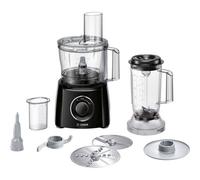 Bosch MCM3201B robot da cucina 800 W 2,3 L Nero, Trasparente