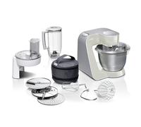 Bosch MUM58L20 robot da cucina 3,9 L Grigio, Acciaio inossidabile, Bianco 1000 W