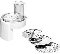 Bosch MUZ4DS4, Sminuzzatore con 3 dischi standard, Accesorio per il robot da cucina Bosch MUM4, Bianco