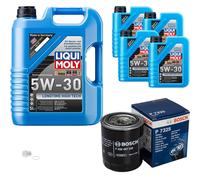 BOSCH Olio Filtro 9 L Liqui Moly Longtime High Tech 5W-30 Per Subaru Forester SJ