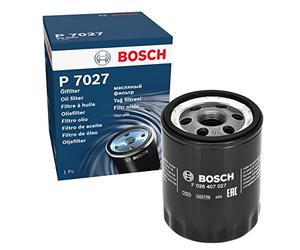 Bosch P7027 - Filtro Olio | Compatibile con: MITSUBISHI COLT VI, SMART FORFOUR