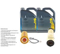 BOSCH Pacchetto di ispezione Mercedes Da 10 Litri ORIGINAL Olio 5W-40 229.5 per