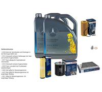 BOSCH Pacchetto di ispezione Mercedes Da 10 Litri ORIGINAL Olio 5W-40 229.5 per