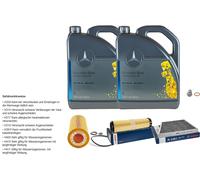 BOSCH Pacchetto di ispezione Mercedes Da 10 Litri ORIGINAL Olio 5W-40 229.5 per
