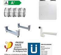 BOSCH Pacchetto di ventilazione per appartamento BOPA VE7 V5001 C 450, Set di console da pavimento - 7739621985