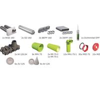 BOSCH Pacchetto di ventilazione residenziale BOPA VE103, con distribuzione dell'aria a condotto circolare, fino a 160 m2 - 7739624335