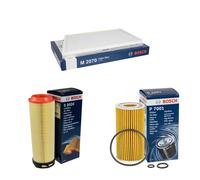 BOSCH Pacchetto Ispezione Filtro Olio aria abitacolo per Mercedes classe-C