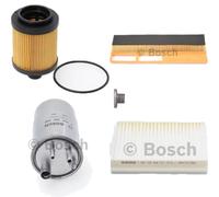 BOSCH Pacchetto Ispezione Set-filtri per Fiat Qubo 1.3 D Multijet Fiorino
