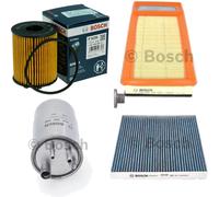 BOSCH Pacchetto Ispezione Set-filtri per Fiat Qubo 1.3d Multijet Fiorino