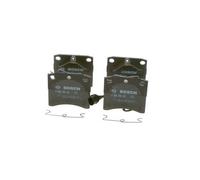 BOSCH pastiglie freno 0986494041 91,6x80 spessore 18,3 mm con sensore