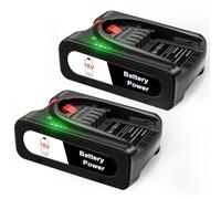 Bosch PBA - Batteria di ricambio da 5000 mAh, 18 V, per batteria e caricabatterie, ad alta capacità, confezione da 2