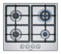 Bosch Serie 4 PGH6B5B90 Piano cottura a gas 60 cm Acciaio inox