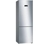 Bosch Serie 4 KGN49XIEA frigorifero con congelatore Libera installazione 438 L E Acciaio inox