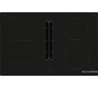 Bosch PI Piano cottura a induzione con cappa aspirante PVS811B16E finitura nero da 80 cm - Serie 4