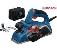 Bosch Professional Pialletto portatile GHO 20-82 (700 W di potenza, uso con mano destra e sinistra, incl. chiave di montaggio, guida parallela, sacchetto raccoglipolvere)