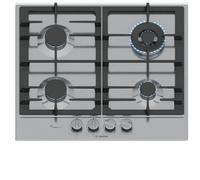 Bosch Serie 6 PCH6A5I90 , Piano cottura a gas, 60 cm, Acciaio inox