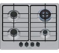 Bosch Piano cottura a gas PGH6B5K80 finitura acciaio inox da 60 cm - Serie 4