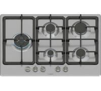 Bosch Piano cottura a gas PGM7B5K90 finitura acciaio inox da 75 cm - Serie 4