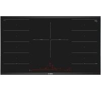 Bosch Piano cottura a induzione EXxtra PXV975DC1E in vetroceramica nero da 90 cm - Serie 8