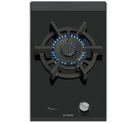 Bosch Piano cottura domino a gas PRA3A6I10 in vetroceramica nero da 30 cm - Serie 8
