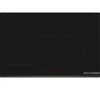 Bosch Piano Cottura Induzione 4 Fuochi Larghezza 80 cm in Vetroceramica colore Nero - PVS83KHC1E Serie 6