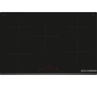 Bosch Serie 6 PIV83KHC1E piano cottura Nero Da incasso 80.2 cm Piano cottura a induzione 5 Fornello(i)