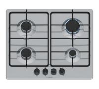 Bosch - Piano Cottura PGP6B5K85 a Gas 4 Fuochi Gas Colore Acciaio Inox