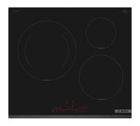 Bosch - Piano Cottura PIJ631HB1E a Induzione 3 Zone Cottura da 59.2 cm Colore Nero