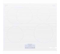 Bosch - Serie 6 PIF612BB1E piano cottura Bianco Da incasso 60 cm Piano cottura a induzione 4 Fornello (i)