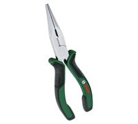 Bosch Pinza a becco lungo da 180 mm/7" (pinza a becco lungo precisa e resistente, tagliente riscaldato a induzione, superficie nichelata, impugnatura morbida ergon.)