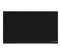 Bosch Serie 6 PIV931HC1E piano cottura Nero Da incasso 90 cm Piano cottura a induzione 5 Fornello(i)