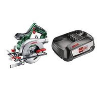Bosch PKS 18 LI Sega Circolare con Batteria al Litio - Corpo Macchina + 2.5 Ah A