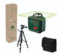 Bosch PLL 360-1G laser a linee 360 verde con set utensile elettrico