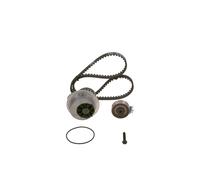 BOSCH Pompa Dell'Acqua + Kit Cinghia Dentata Per Opel Astra G CC 1.6 1.6i