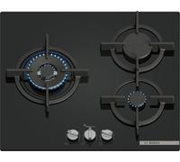 Piano cottura Bosch Serie 6 PPC6A6I10 3 fuochi FlameSelect vetro temperato nero