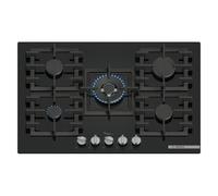 BOSCH PPQ7A6I40 PIANO COTTURA DA INCASSO 75CM 5 FUOCHI A GAS NERO