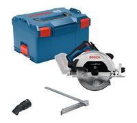 Bosch PRO 18V System Sega circolare a batteria GKS18V-68-2 (in uida per tagli obliqui, lama per sega, L-BOXX 238)