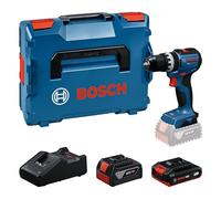 Bosch PRO 18V System Trapano-avvitatore a percussione a batteria GSB18V-52 (in atteria GBA 18V 2.0Ah, batteria GBA 18V 4.0Ah, GAL 18V-40, L-BOXX)