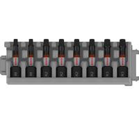 Bosch PRO Cacciavite A Impatto Robertson, R1 - R3, 55 Mm, 8 Pezzi