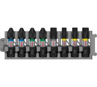 Bosch PRO Impact Mixed Pack, PH2(x2), PZ2(x2), H5, T20, T25, T30, 25 Mm, 8 Pezzi