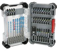 Bosch PRO Impact Mixed Set 35 pezzi (per calcestruzzo, piastrelle morbide, 200 x 107 mm, accessori professionali, cacciavite)