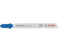 Bosch PRO Metal Medium T121AFC - 2 lame per seghetto alternativo (per lamiere d'acciaio, lamiere d'acciaio, lunghezza 92 mm, accessorio professionale)
